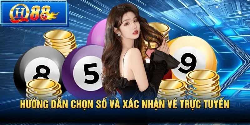 Hướng dẫn chọn số và xác nhận vé trực tuyến